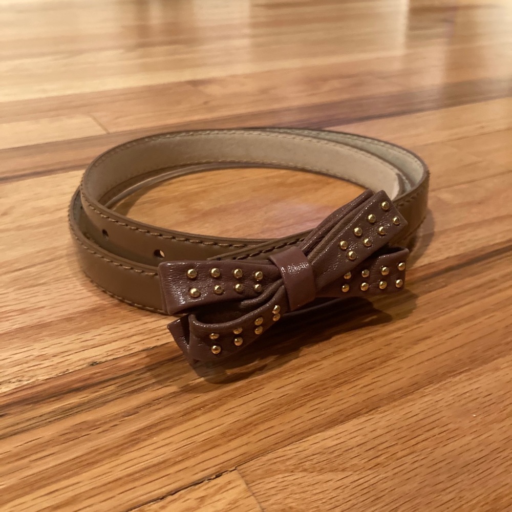 Bow Studded Belt